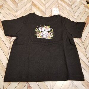 Baby Shirt – Mama and Baby Koala with Floral Design